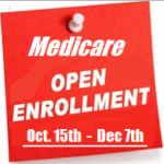 今日からメディケアのオープン・エンロールメントが開始です！- Medicare AEP Starts today!